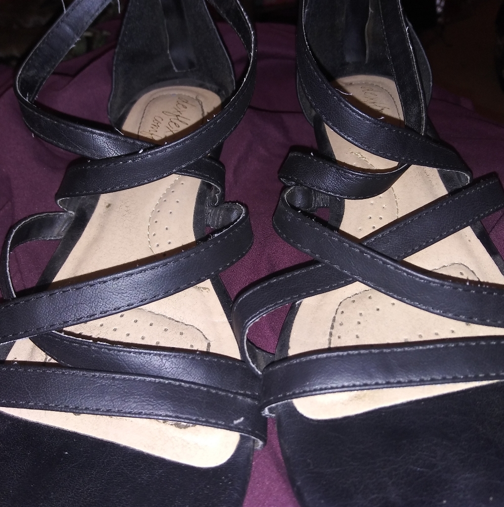 Black heels
